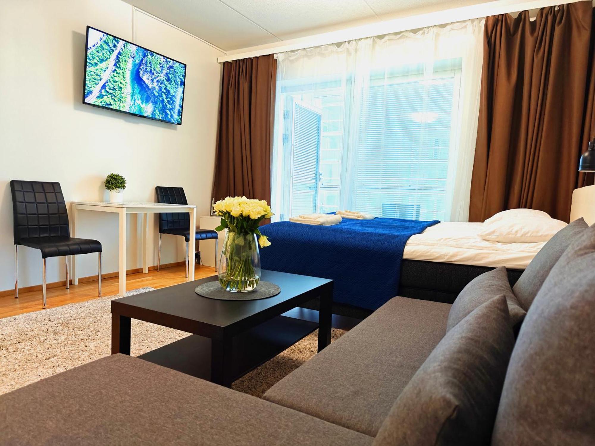City Center 1R Studio With Perfect View, Parking Oulu Exterior foto