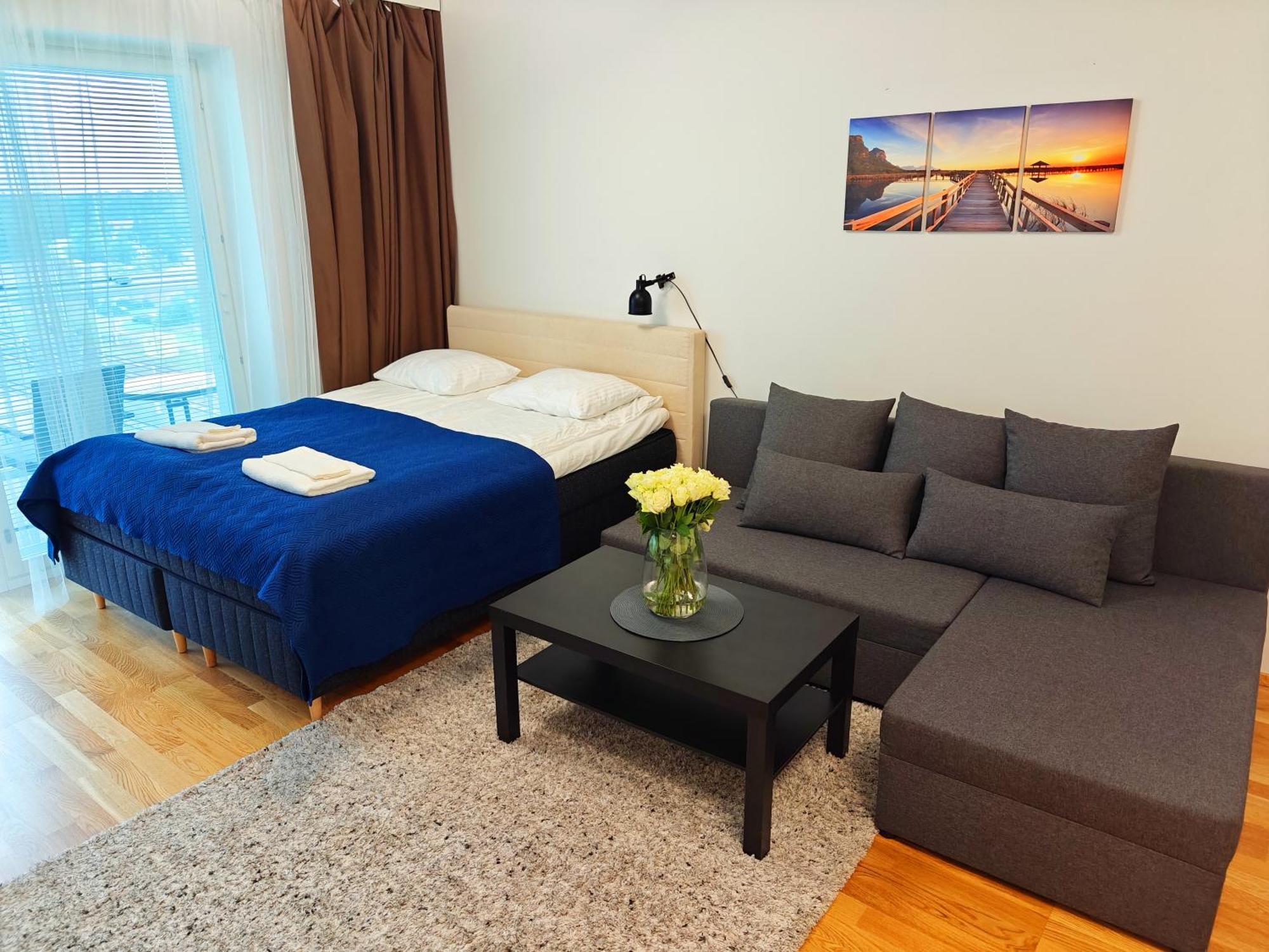 City Center 1R Studio With Perfect View, Parking Oulu Exterior foto